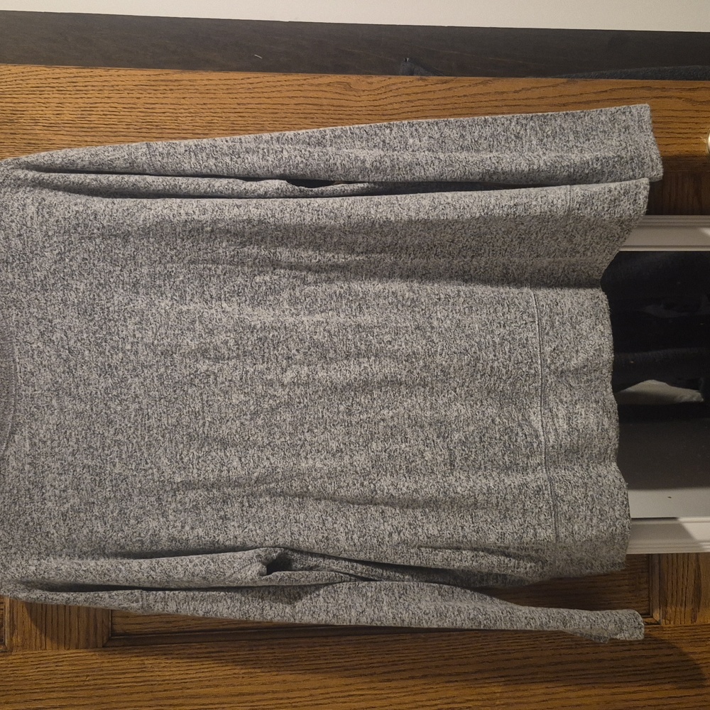 Lucky Brand Womens Heather Gray Crewneck Sweater - Picture 7 of 9